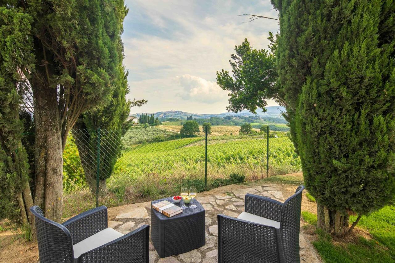 Podere La Quercia San Gimignano Luaran gambar